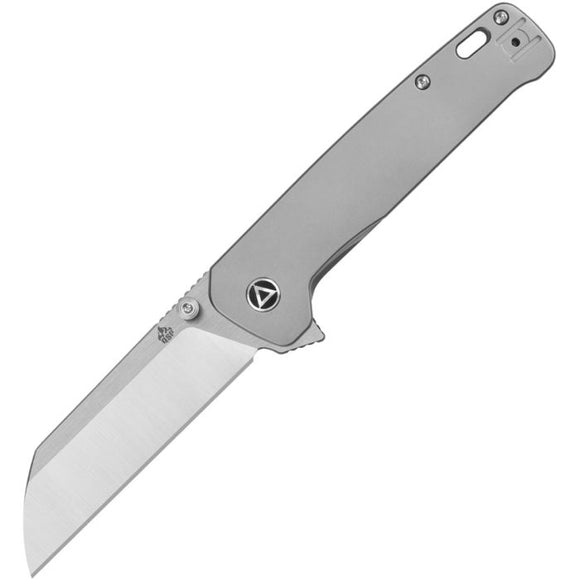 QSP PENGUIN PLUS QS130XLA GRAY TI HANDLE CPM-20CV STEEL FOLDING KNIFE.