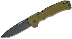 COLD STEEL CSFL40AT SWIFT III CPM-M4 STEEL EARTH G10 HANDLE ASSISTED FOLDING KNIFE.