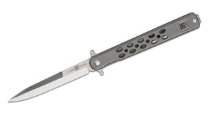AL MAR AMK2050 QUICKSTEEL FRAMELOCK D2 STEEL ULTRALIGHT FOLDING KNIFE. - SRK KNIVES AND SPORTS INC