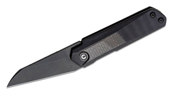 CIVIVI CIVC2005B3 KI - V PLUSBLACK G10 HANDLE BLACK NITRO - V STEEL OSTAP HEL WHARNCLIFFE FOLDING KNIFE - S&R KNIVES INC