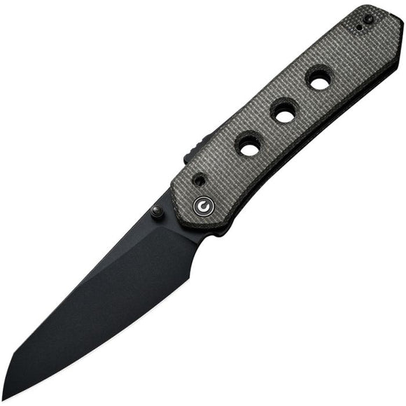 CIVIVI CIVC220363 VISION FG SNECX GREEN MICARTA REVERSE TANTO NITRO V STEEL SUPERLOCK FOLDING KN - S&R KNIVES INC