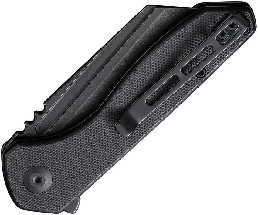 CIVIVI CIVC230361 EXONE LINERLOCK BLACK G10 HANDLE NITRO V STEEL FOLDING KNIFE. - SRK KNIVES AND SPORTS INC