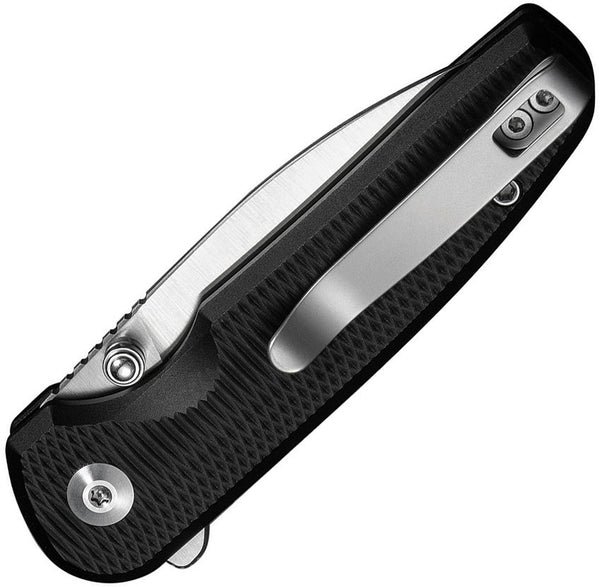 CIVIVI MINI SHAKAN C20052F-1 – SATIN NITRO-V DROP POINT BLADE – BLACK ...
