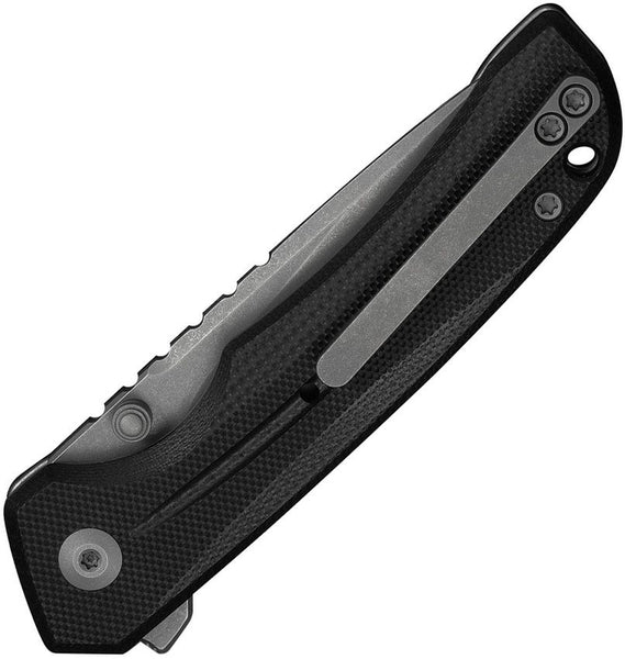 Tarask CIVIVI TARASK C25023C‑1 — NITRO‑V BLADE, BLACK G10 HANDLE, BUTTON LOCK ...