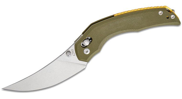 CJRB J1955GN NANNER CROSSBAR LOCK GREEN G10 AR - RPM9 STEEL PERSIAN DUSTY RHODES FOLDING KNIFE. - SRK KNIVES AND SPORTS INC