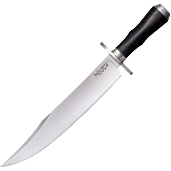 COLD STEEL 39LMB4 NATCHEZ BOWIE 4034 STAINLESS G10 HANDLE FIXED BLADE KNIFE W/SHEATH. - S&R KNIVES INC