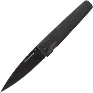 COLD STEEL CSFL42LCD CALEDONIAN EDGE CPM - 20CV STEEL CF HANDLE FOLDING KNIFE. - S&R KNIVES INC