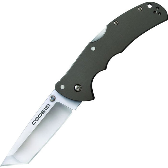 COLD STEEL LYNN THOMPSON COLLECTION CHLT00065 CODE4 TANTO CPM - S35VN FOLDING KNIFE. - S&R KNIVES INC