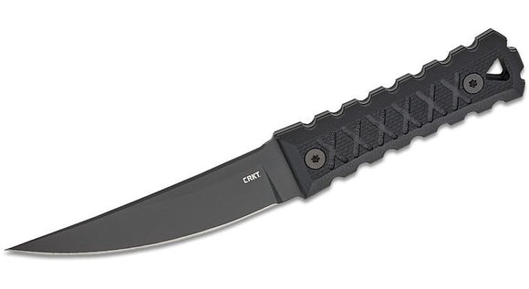 CRKT 2924 HZ4 JAMES WILLIAMS SK - 5 CARBON STEEL G10 HANDLE FIXED BLADE KNIFW W/SHEATH. - S&R KNIVES INC