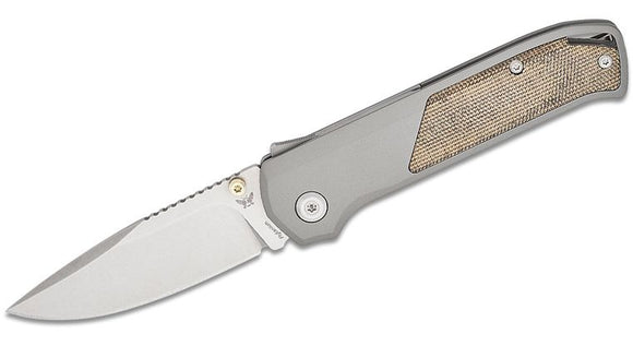FLYTANIUL FLY1255 ARCADE SHARK LOCK ANDREW DEMKO S35VN STEEL GRAY ALUMINIUM WITH ULTEM HADLE FOLDING KNIFE. - S&R KNIVES INC