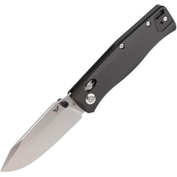 FLYTANIUM BEEF FLY1386PBS CROSSBAR LOCK – BLACK STONEWASH D2 TOOL STEEL, G10 HANDLE EDC - MADE IN CHINA - SRK KNIVES AND SPORTS INC
