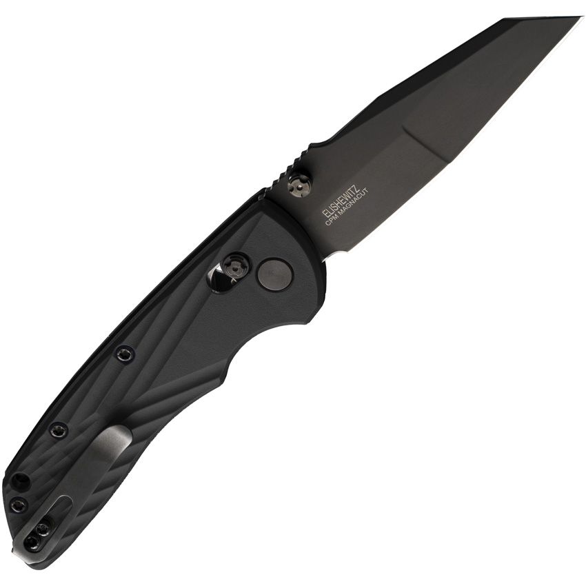 HOGUE HO24366 DEKA ABLE LOCK CPM MAGNACUT STEEL CERAKOTE FINISH BLACK POLYMER HANDLE FOLDING KNIFE.