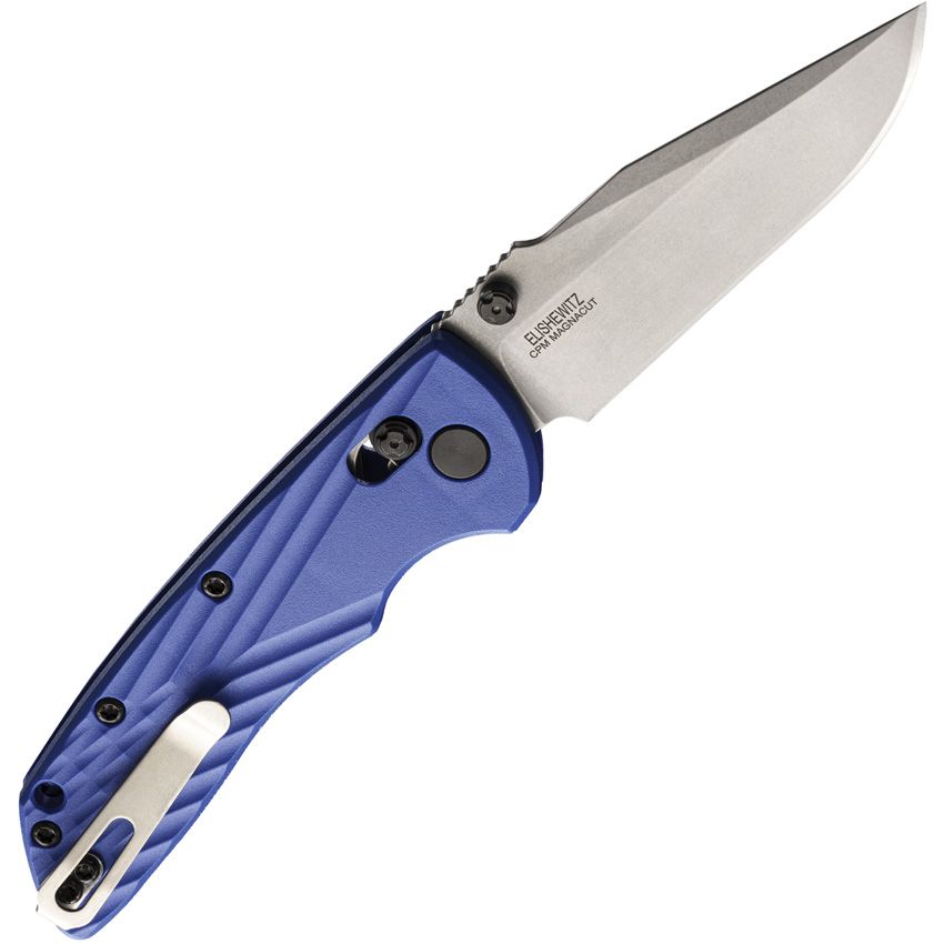 HOGUE KNIVES HO24373 DEKA ABLE LOCK BLUE POLYMER HANDLE CPM MAGNACUT STEEL FOLDING KNIFE