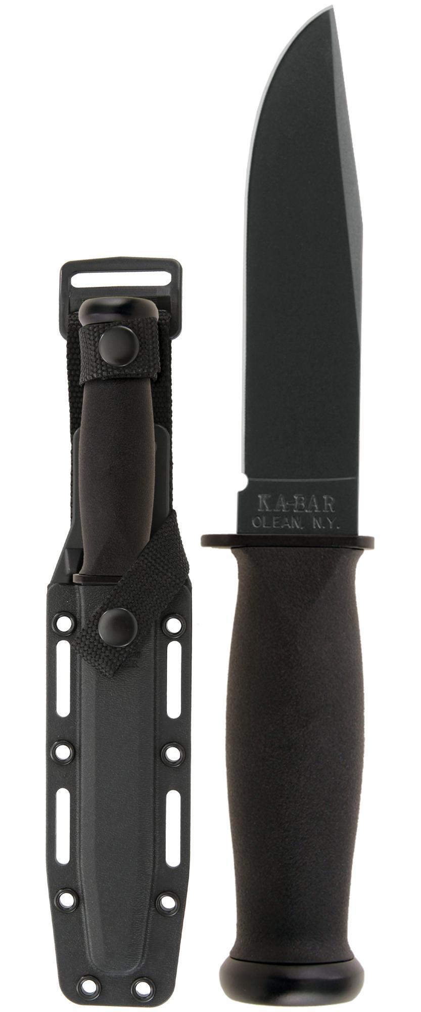 KA‑BAR MARK 1 – MODEL 2221 – 5" 1095 CARBON STEEL BLADE – MADE IN USA - SRK KNIVES AND SPORTS INC