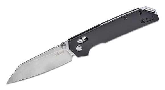 KERSHAW 2038 IRIDIUM DURALOCK D2 STEEL BLACK ALUMINIUM ULTIMATE MODERN FOLDING KNIFE. - SRK KNIVES AND SPORTS INC