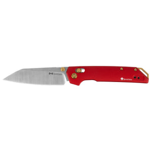 KERSHAW 2038RRD IRIDIUM RED CANADIAN VERSION CPM 20CV STEEL REVERSE TANTO FOLDING KNIFE. - SRK KNIVES AND SPORTS INC