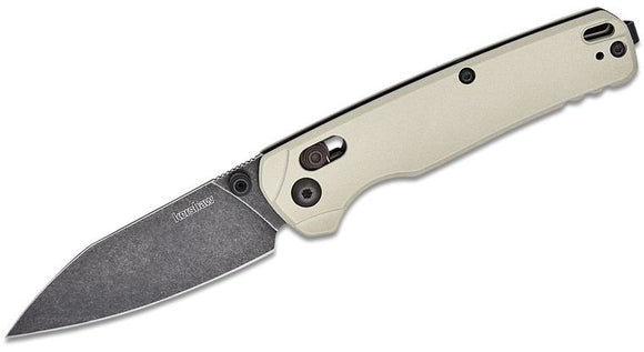 KERSHAW 6105 BEL AIR DURALOCK KVT CPM - MAGNACUT STELL CERAKOTE ALUMINIUM HANDLE FOLDING KNIFE. USA - S&R KNIVES INC