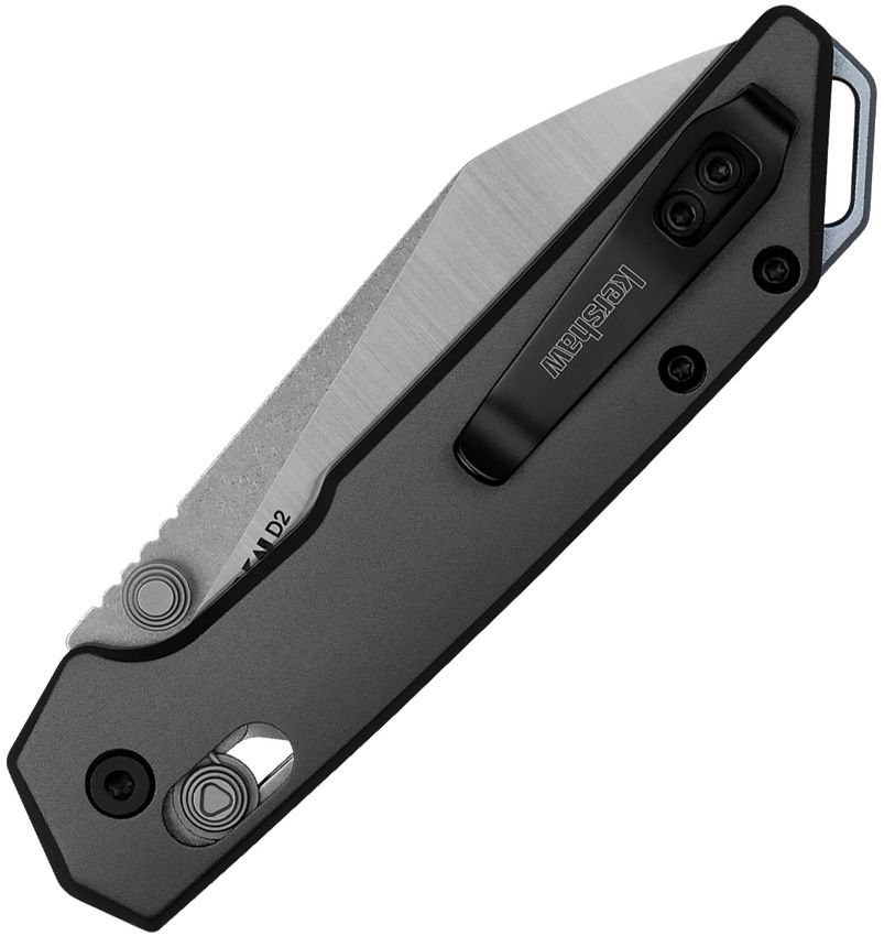 KERSHAW MINI IRIDIUM 2051R – D2 BLADE, GRAY ANODIZED ALUMINUM HANDLE, DURALOCK KNIFE - MADE IN CHINA