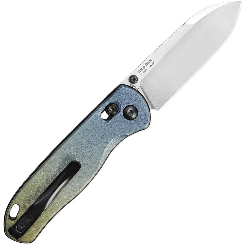 Kizer Cutlery Azo Drop Bear Clutch Lock Folding Knife 2.99