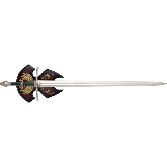 LOTR UNITED CUTLERY UC1299 SWORD OF STRIDER WITH CERTIFICATE OF AUTHENTICITY. - S&R KNIVES INC