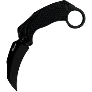 REATE REA114 EXO - K PUSH LOCK N690 STEEL ALUMINIUM HANDLE PVD COATED FOLDING KNIFE. - S&R KNIVES INC