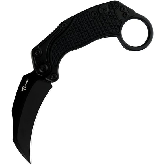 REATE REA114 EXO - K PUSH LOCK N690 STEEL ALUMINIUM HANDLE PVD COATED FOLDING KNIFE. - S&R KNIVES INC