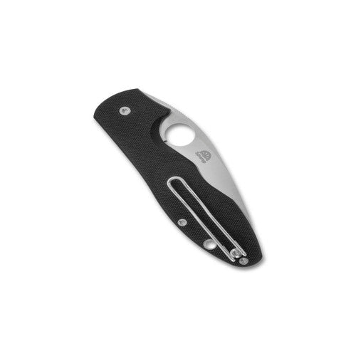 SPYDERCO RETRACT C276GP – SATIN 9Cr18MoV BLADE – BLACK G10 HANDLE – DESIGNED BY ED SCHEMPP – MADE IN CHINA