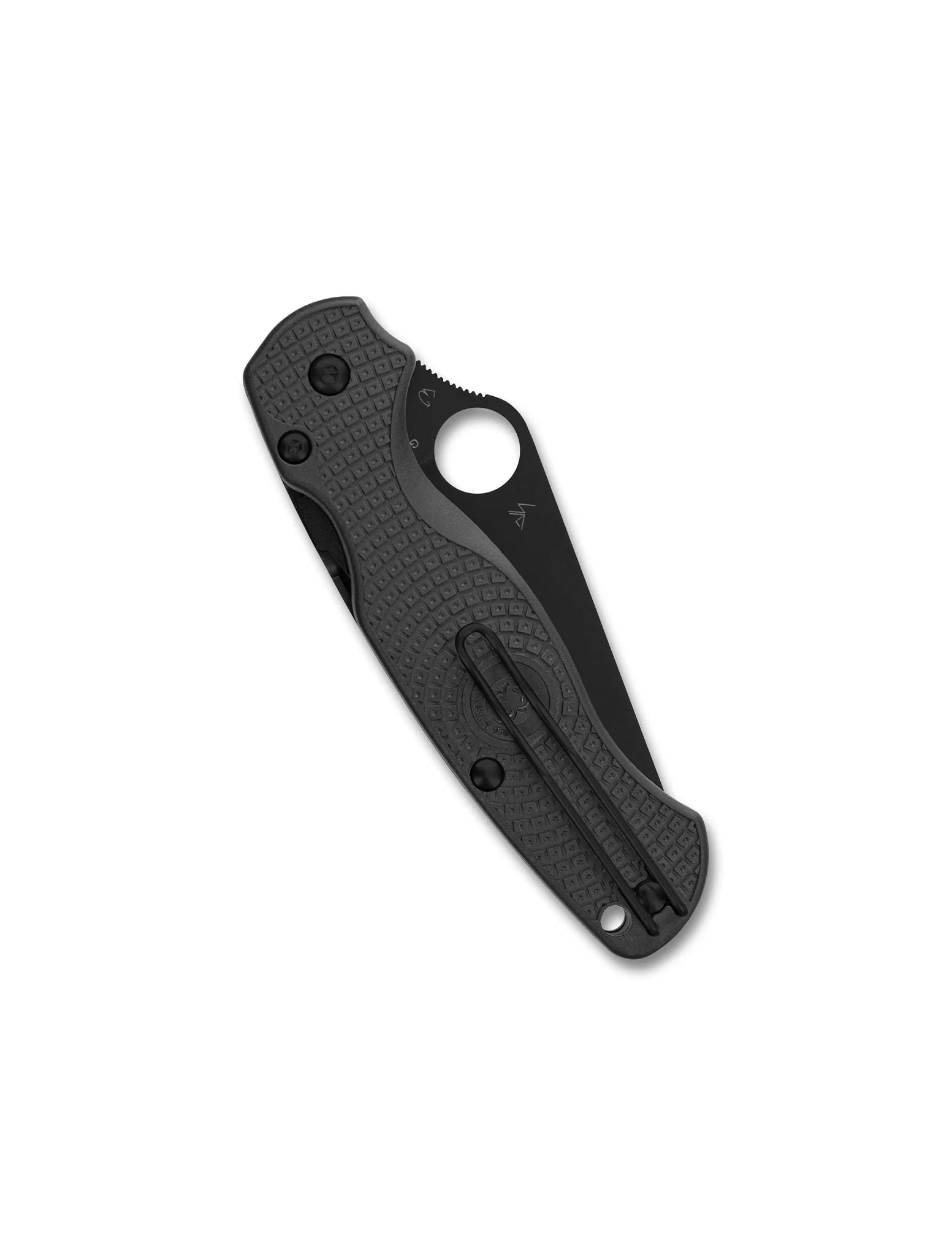 SPYDERCO PARAMILITARY 2 LIGHTWEIGHT COMPRESSION LOCK FOLDING KNIFE 3.47