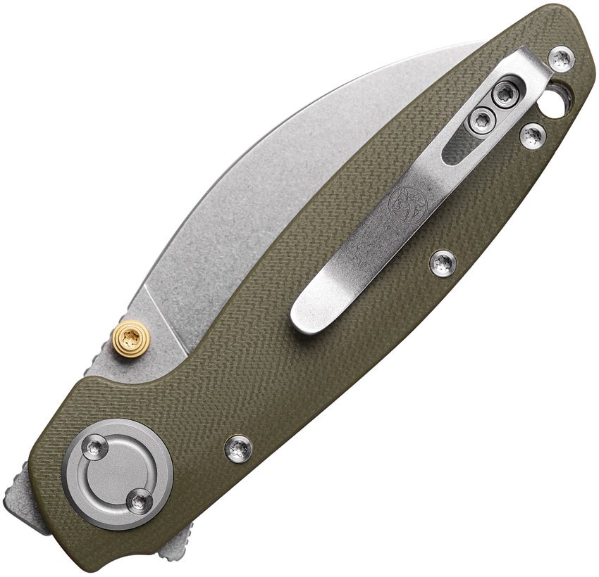 VOSTEED SHILIN CUTTER VOSA2804 – MICARTA HANDLE, VANCHOR LOCK, 14C28N STEEL FOLDING KNIFE – MADE IN CHINA
