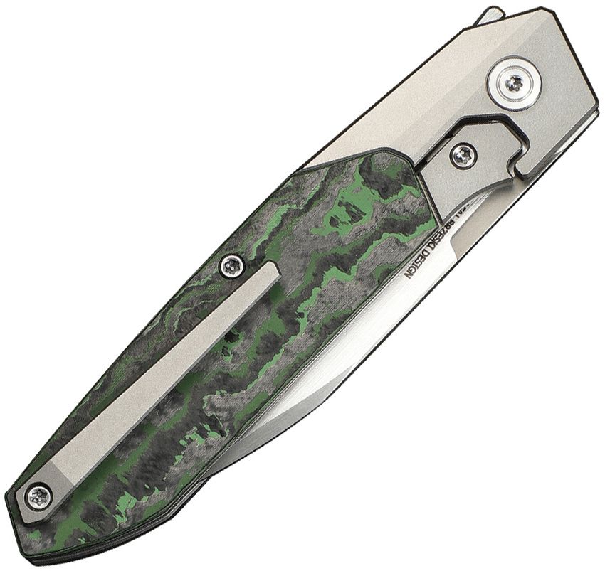 We Knife Company Rafal Brzeski Brr15 Bolster Lock Flipper Knife 3.25