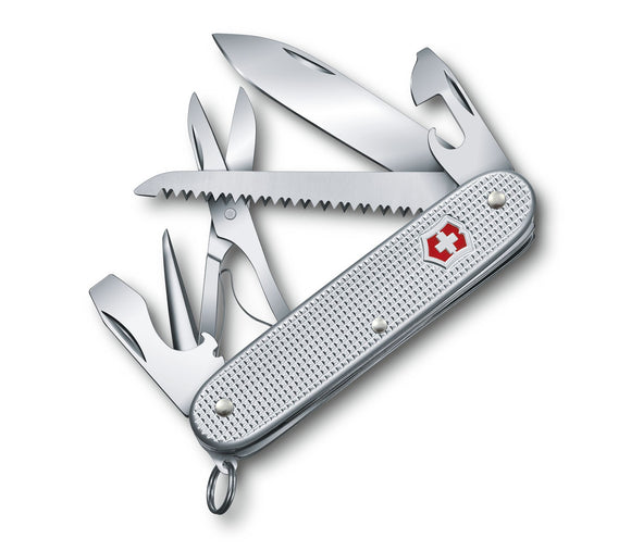 SWISS ARMY VICTORINOX 0.8271.26 FARMER X ALOX HANDLE MULTI FUNCTION POCKET KNIFE