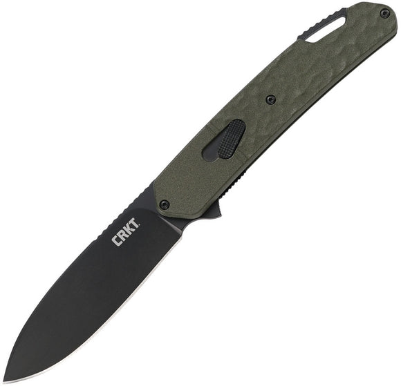 CRKT K542GKP BONA FIDE LINERLOCK 1.4116 STEEL OD HANDLE FOLDING KNIFE.