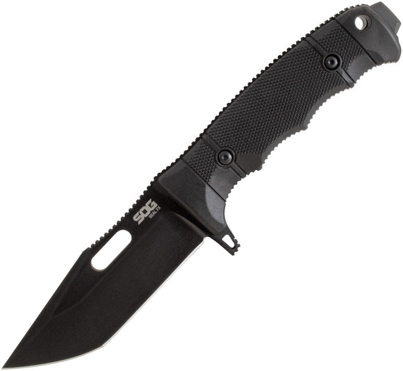 SOG SOG17210257 SEAL FX S35VN STEEL TANTO POINT FRN HANDLE FIXED BLADE KNIFE W/SHEATH.