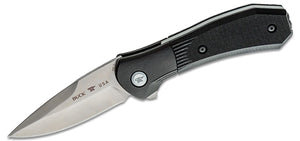 BUCK 590BKS PARADIGM S35VN STEEL ASSISTED ROTATING BOLSTER G10 FOLDING KNIFE.