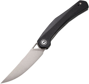 CIVIVI CIVC200131 LAZAR LINERLOCK BLACK G10 HANDLE 10CR15COMOV FOLDING KNIFE.