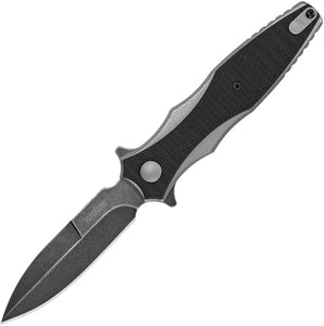 KERSHAW 1559 DECIMUS FRAMELOCK ASSISTED PLAIN EDGE FOLDING KNIFE.