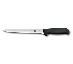 SWISS ARMY VICTORINOX 5.3763.20-X4 8 INCH FLEXIBLE FILLET FIBROX KITCHEN KNIFE.