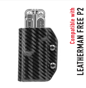 STATGEAR LP2-BLK KYDEX SHEATH FOR LEATHERMAN FREE P2