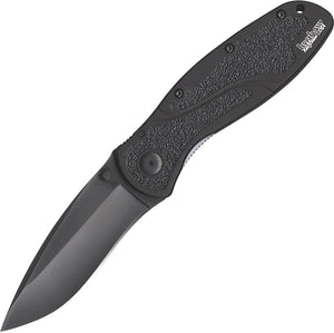 KERSHAW 1670BLK BLUR SANDVIK STEEL SPEEDSAFE PLAIN EDGE FOLDING KNIFE.