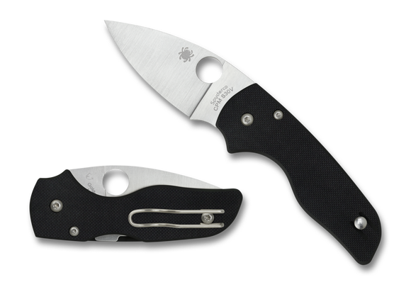 SPYDERCO C230GP LIL NATIVE G10 HANDLE CPM S30V STEEL FOLDING KNIFE.