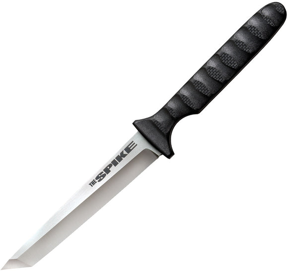 COLD STEEL 53NCT TANTO SPIKE NECK CARRY FIXED BLADE KNIFE WITH SHEATH.