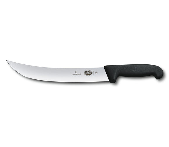 SWISS ARMY VICTORINOX 5.7303.25-X4 CIMETER 9.8 INCH CURVED BUTCHER KITCHEN KNIFE