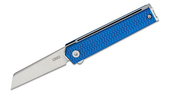 CRKT 7083 CEO MICROFLIPPER SHEEPSFOOT 12C27 SANDVIK STEEL RICHARD ROGERS FOLDING KNIFE.