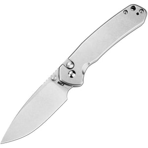 CJRB J1925ST PYRITE PUSH LOCK STEEL HANDLE AR-RPM9 STEEL FOLDING KNIFE.