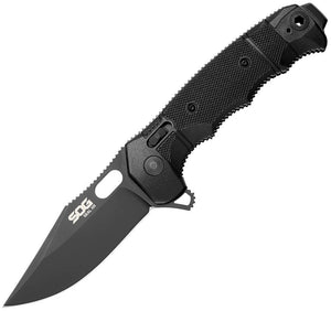 SOG SOG12210257 SEAL XR S35VN STEEL CLIP POINT FRN HANDLE FOLDING KNIFE.