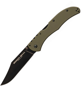 COLD STEEL 54S3A STEVE AUSTIN BROKEN SKULL II S35VN STEEL OD FOLDING KNIFE