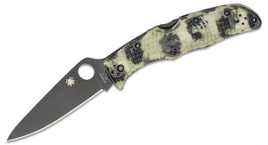 SPYDERCO C10ZFPGITDBK ENDURA GLOW IN THE DARK VG10 EXCLUSIVE FOLDING KNIFE.