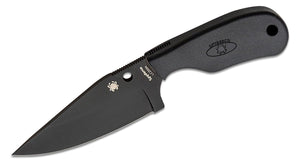 SPYDERCO FB48PBBK FRED PERRIN SUBWAY BOWIE LC200N FIXED BLADE KNIFE WITH SHEATH