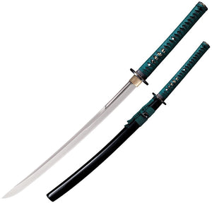 COLD STEEL 88DW DRAGONFLY WAKIZASHI LONG 1060 CARBON STEEL SWORD.