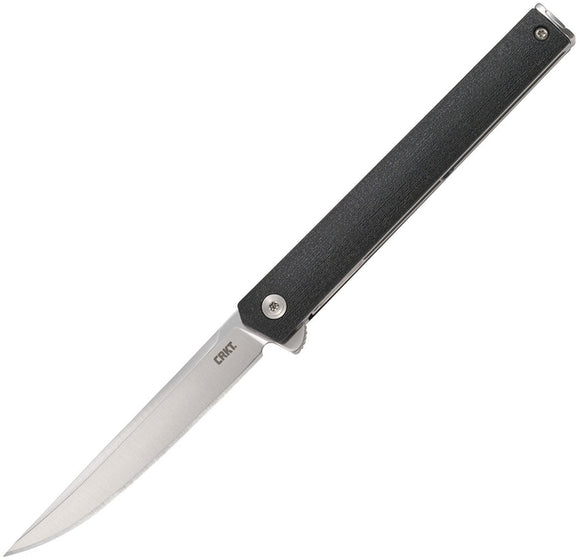 CRKT 7097 CEO RICHARD ROGERS AUS-8 STEEL FLIPPER FOLDING KNIFE.